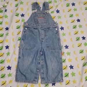 Baby Avirex 18 Months Blue Denim Toddler Overalls 🌏5/$10🌏